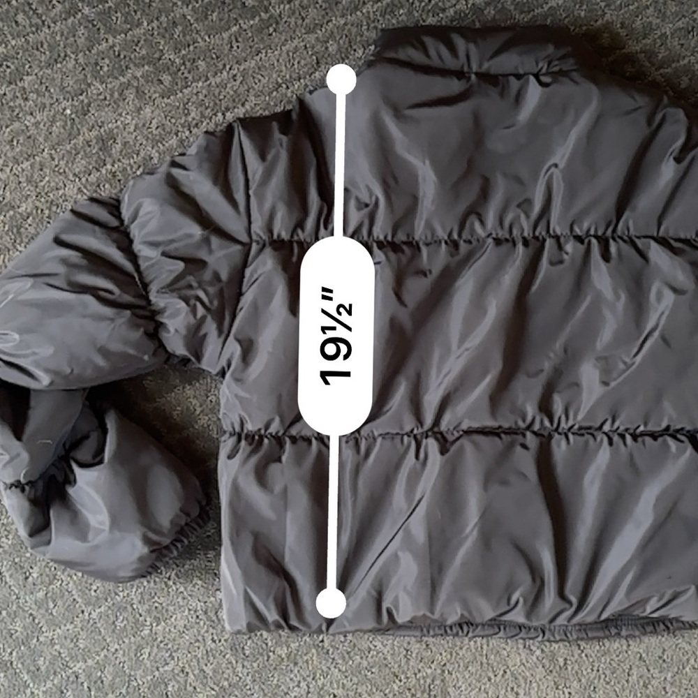 Black Polyester Pullover Jacket - image 2